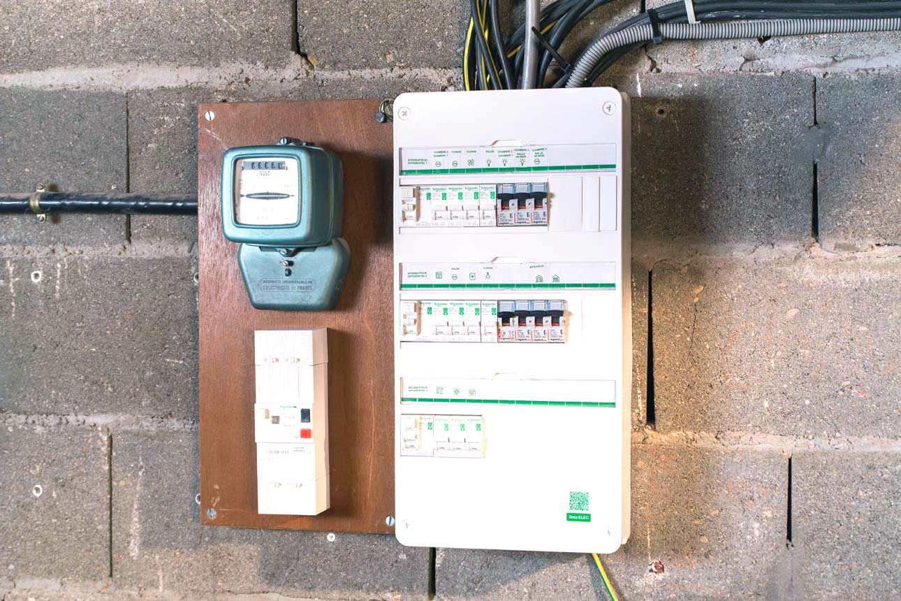 Installation de tableau électrique